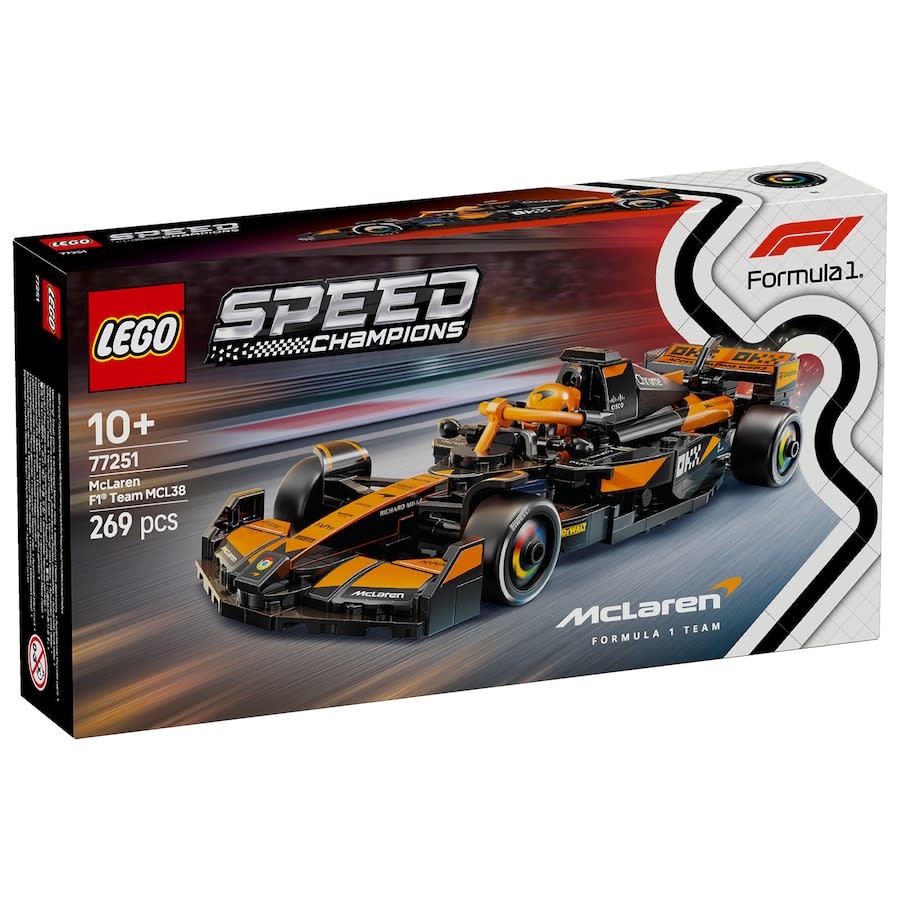 LEGO SPEED CHAMPIONS FORMULA 1 AUTO DE CARRERAS MCLAREN F1® TEAM MCL38 1