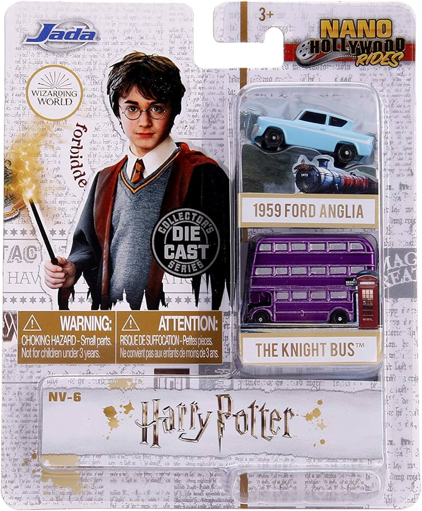 JADA TOYS HARRY POTTER | NANO HOLLYWOOD RIDES | HARRY POTTER 2 PACK | 1:65 0