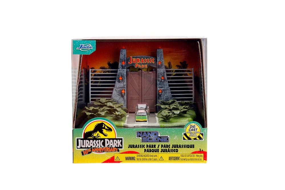 JADA TOYS JURASSIC PARK | NANO SCENE | 1:65 0