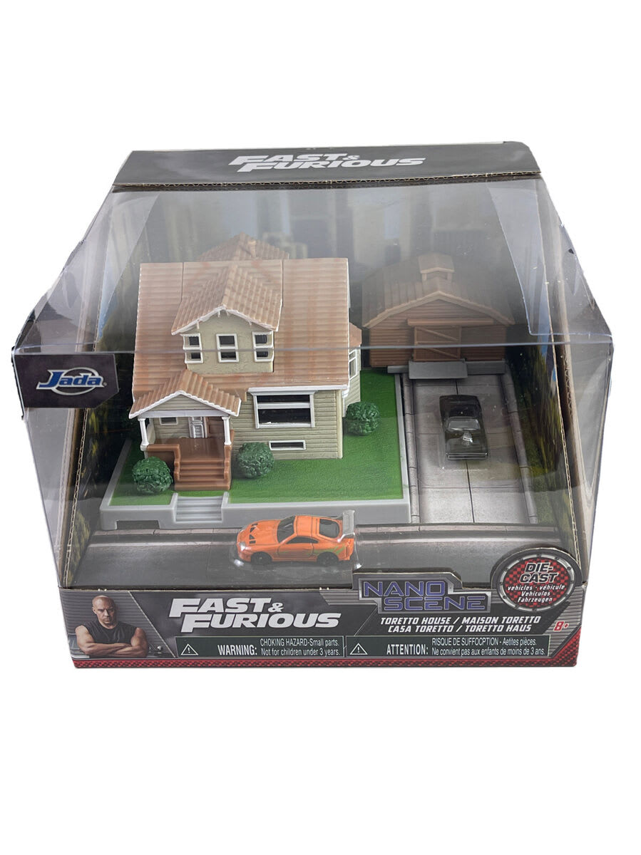 JADA TOYS FAST & FURIOUS | NANO SCENE | TORETTO’S HOUSE | 1:65 0