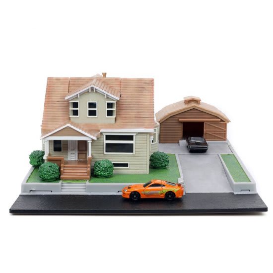 JADA TOYS FAST & FURIOUS | NANO SCENE | TORETTO’S HOUSE | 1:652