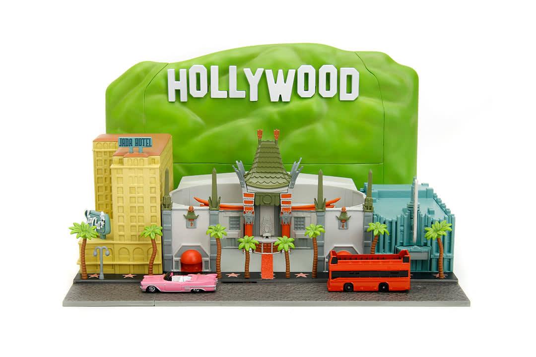 JADA TOYS HOLLYWOOD 100 | NANO SCENE | HOLLYWOOD WALK OF FAME | 1:652