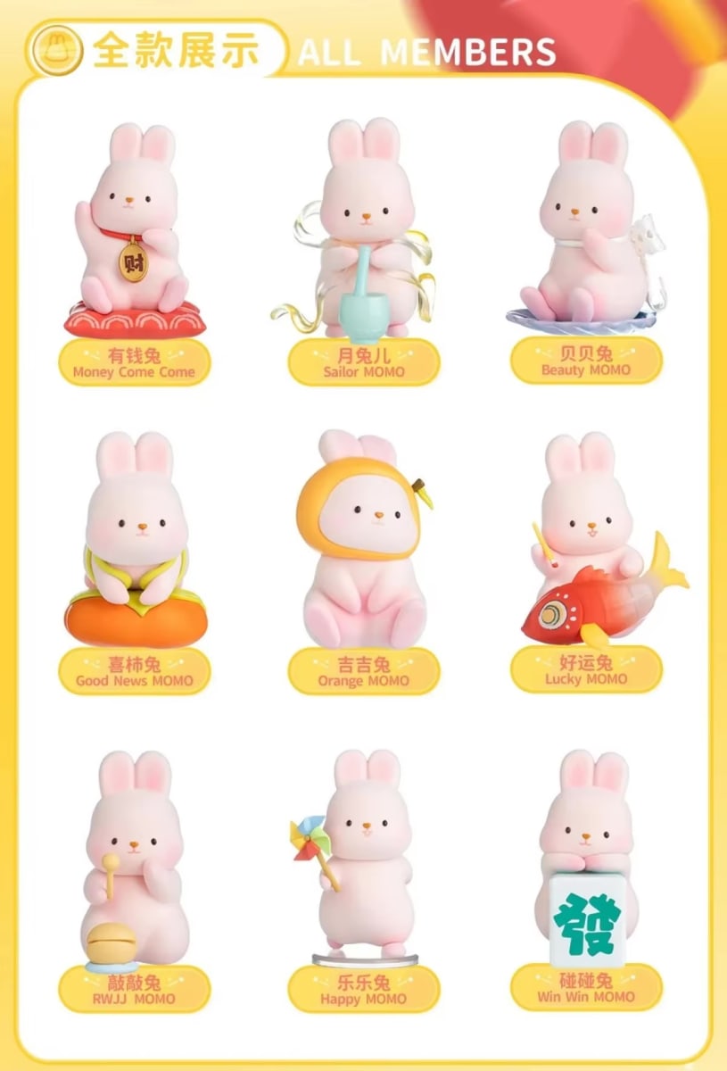 FUNISM MOMO BUNNY WISH SERIES SORPRESA2