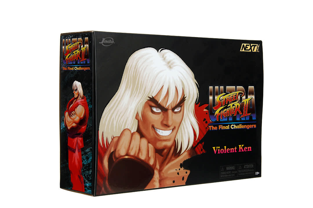 JADA TOYS ULTRA STREET FIGHTER II | VIOLENT KEN 0