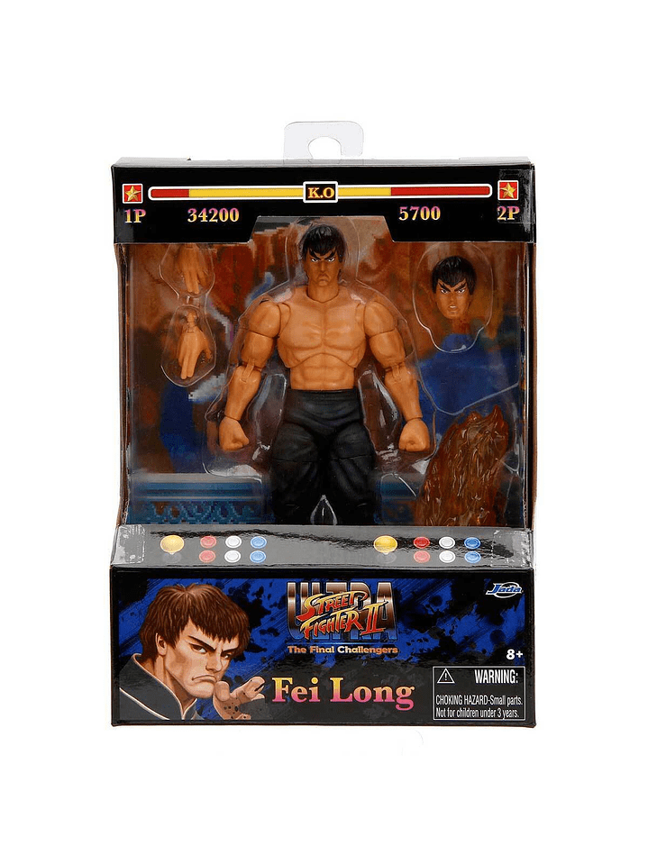 JADA TOYS ULTRA STREET FIGHTER II | FEI LONG 0