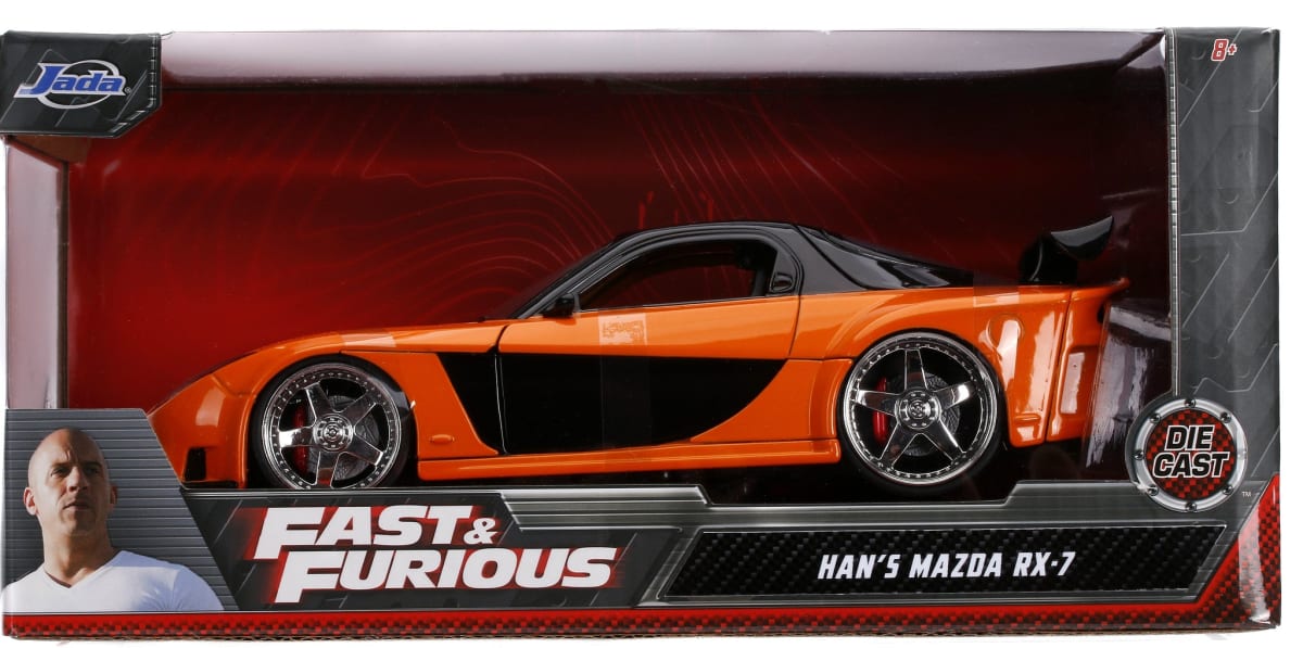 JADA TOYS FAST AND FURIOUS | HAN’S MAZDA RX-7 | 1:24 0