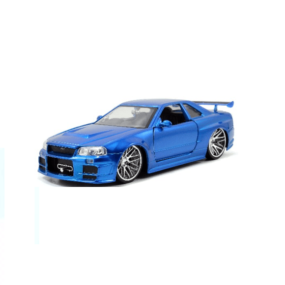 JADA TOYS FAST AND FURIOUS | BRIAN’S NISSAN SKYLINE GT-R (BNR34) | 1:242