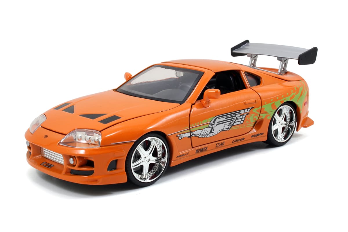 JADA TOYS FAST AND FURIOUS | BRIAN’S TOYOTA SUPRA ORANGE | 1:242