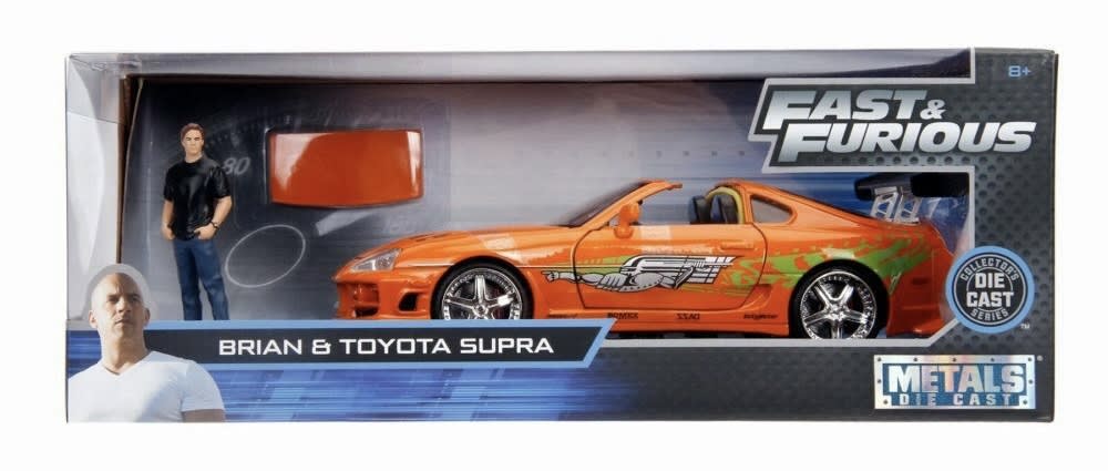 JADA TOYS FAST AND FURIOUS | BRIAN & TOYOTA SUPRA | 1:24 0