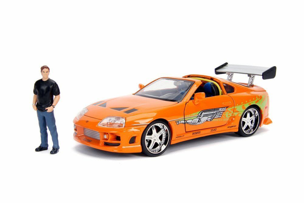 JADA TOYS FAST AND FURIOUS | BRIAN & TOYOTA SUPRA | 1:242