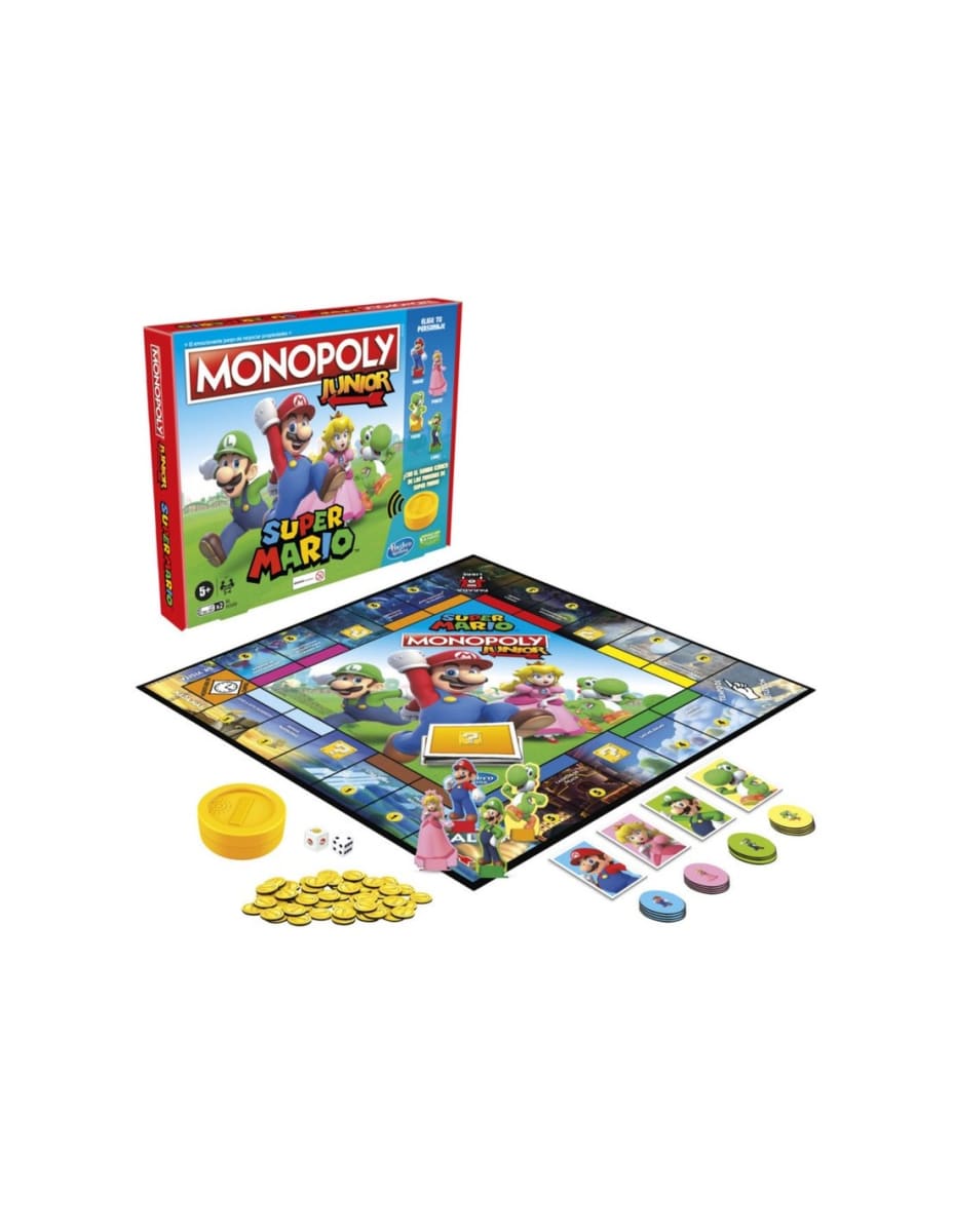 MONOPOLY JUNIOR SUPER MARIO2