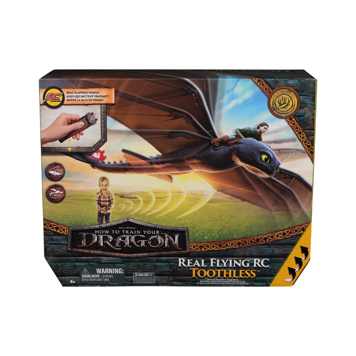 COMO ENTRENAR A TU DRAGON CHIMUELO VOLADOR RC 0