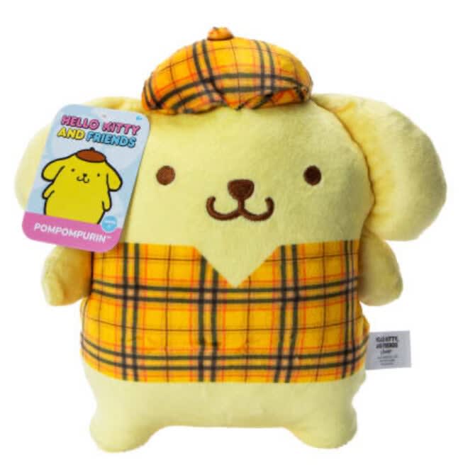 HELLO KITTY AND FRIENDS PELUCHE A CUADROS 20 CM SURTIDO 0