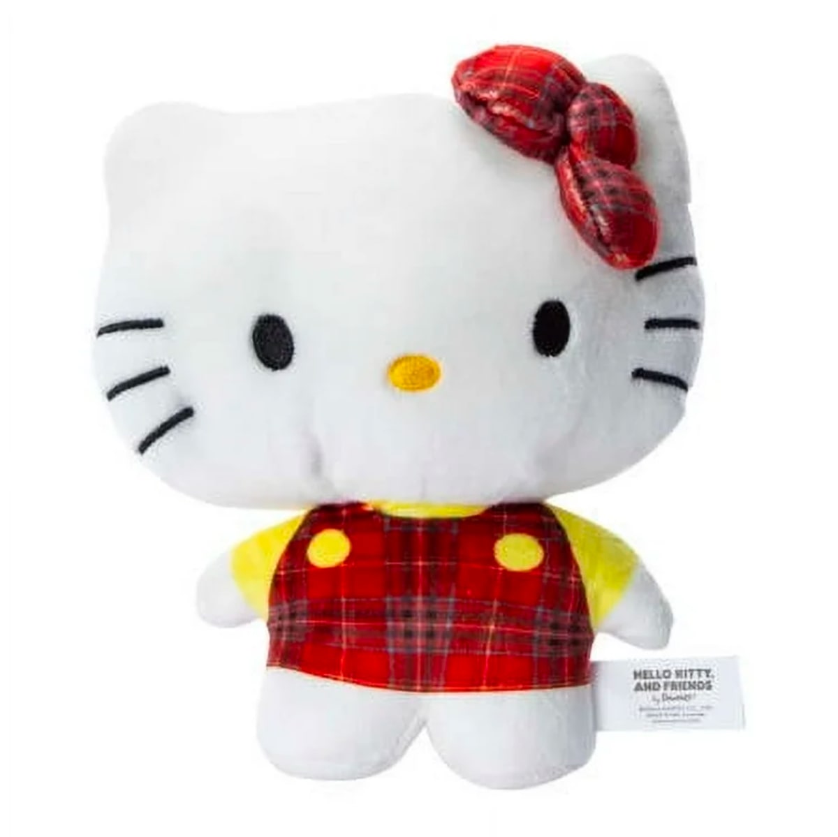 HELLO KITTY AND FRIENDS PELUCHE A CUADROS 20 CM SURTIDO3