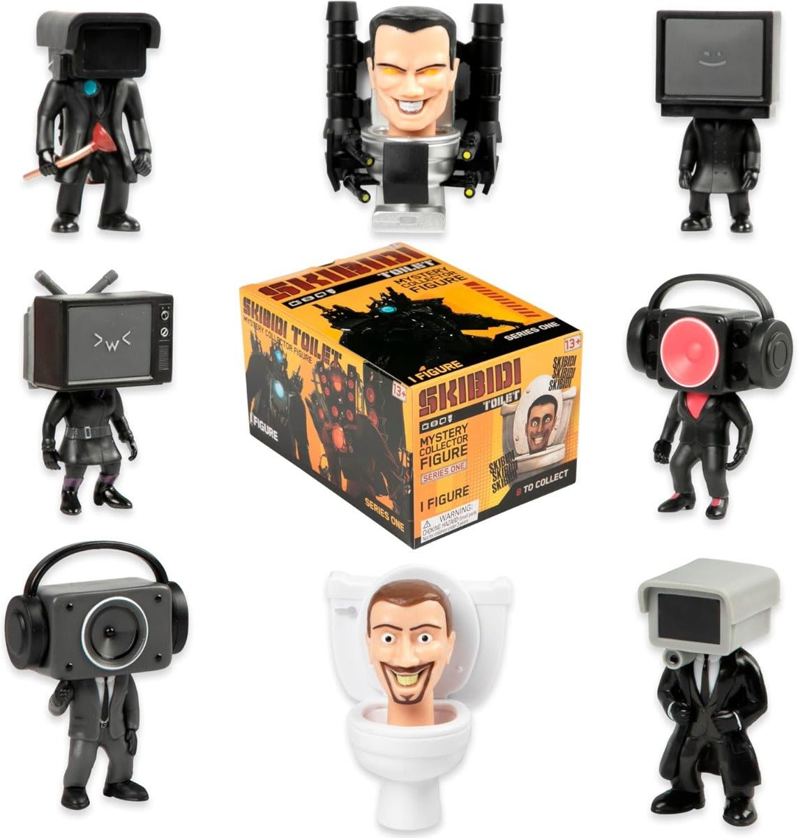 SKIBIDI TOILET FIGURAS MISTERIOSAS DE COLECCIÓN2