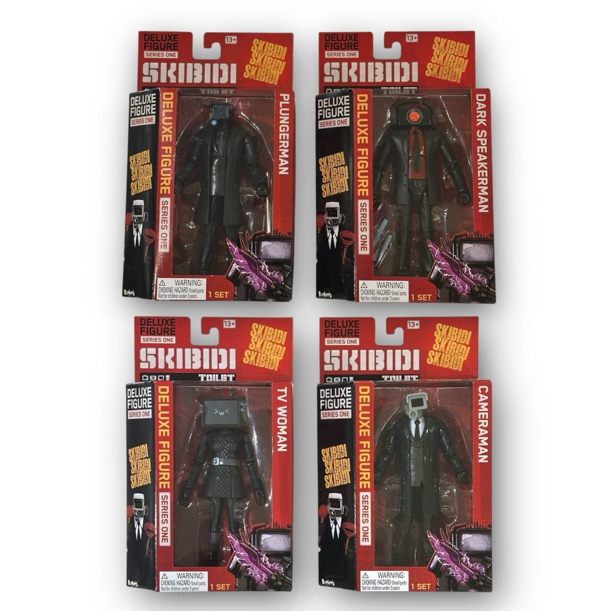 SKIBIDI TOILET FIGURAS DELUXE SURTIDO 0