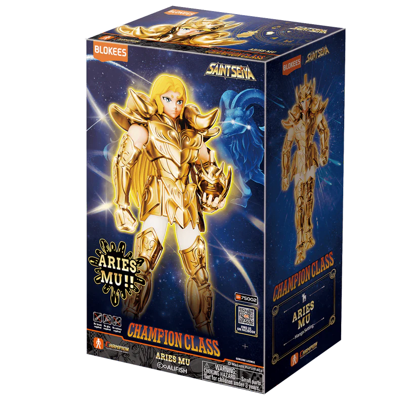 BLOKEES CABALLEROS DEL ZODIACO CHAMPION CLASS ARIES MU 0