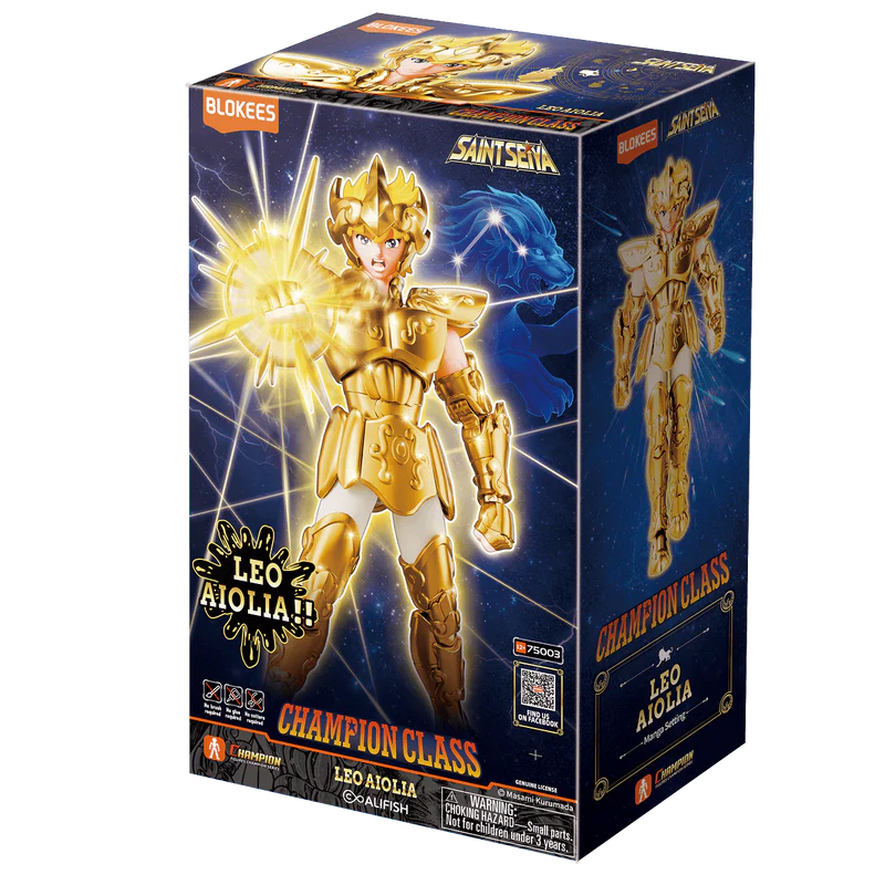 BLOKESS CABALLERO DEL ZODIACO CHAMPION CLASS LEO AIOLIA 0