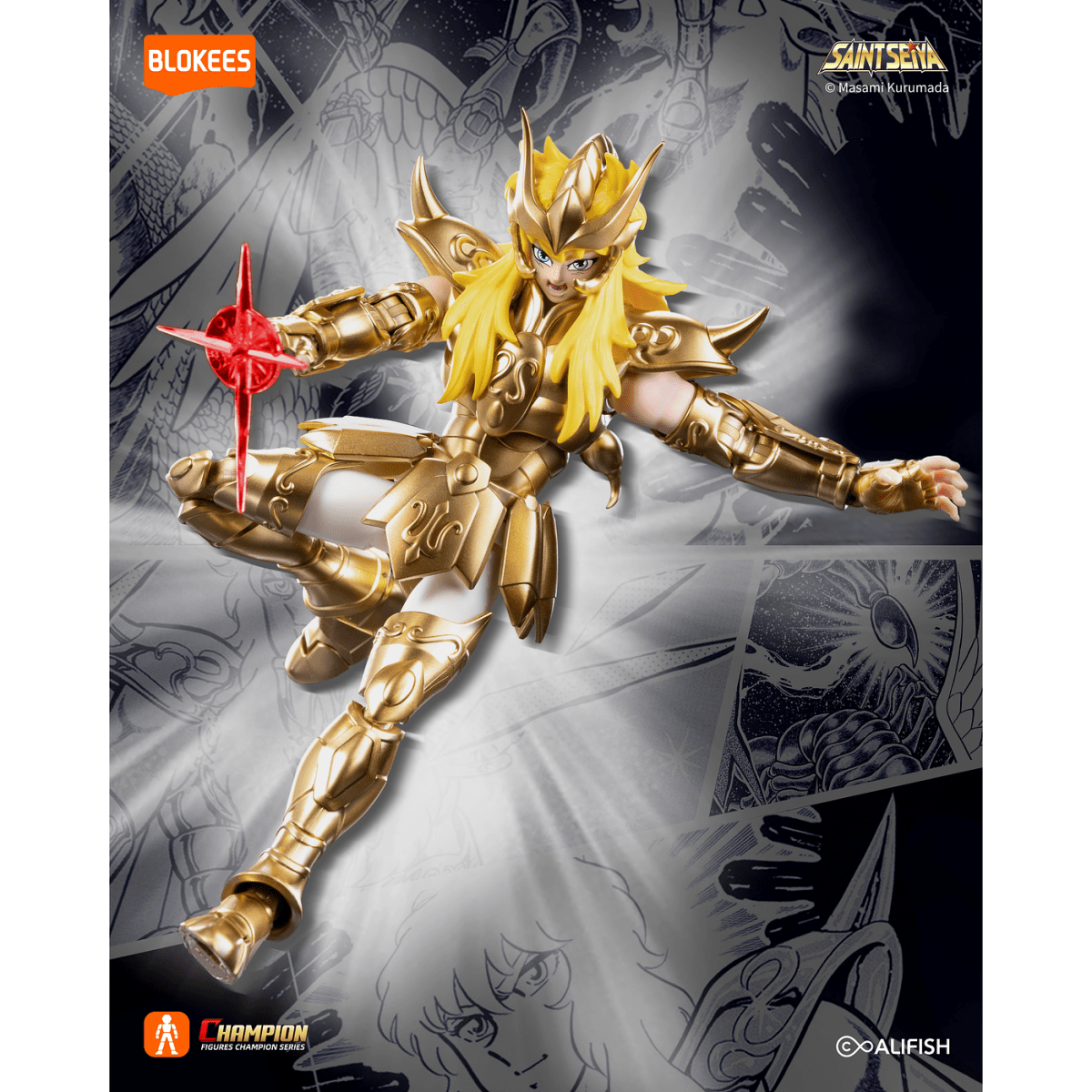 BLOKEES CABALLEROS DEL ZODIACO CHAMPION CLASS SCORPIO MILO2