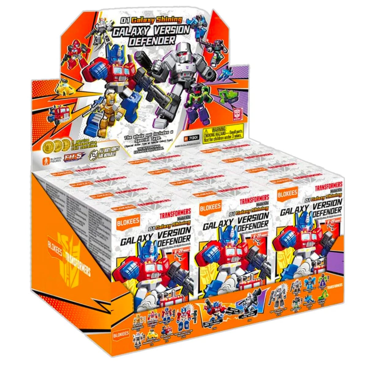 BLOKEES TRANSFORMERS GALAXY VERSION DEFENDERS SURTIDO2