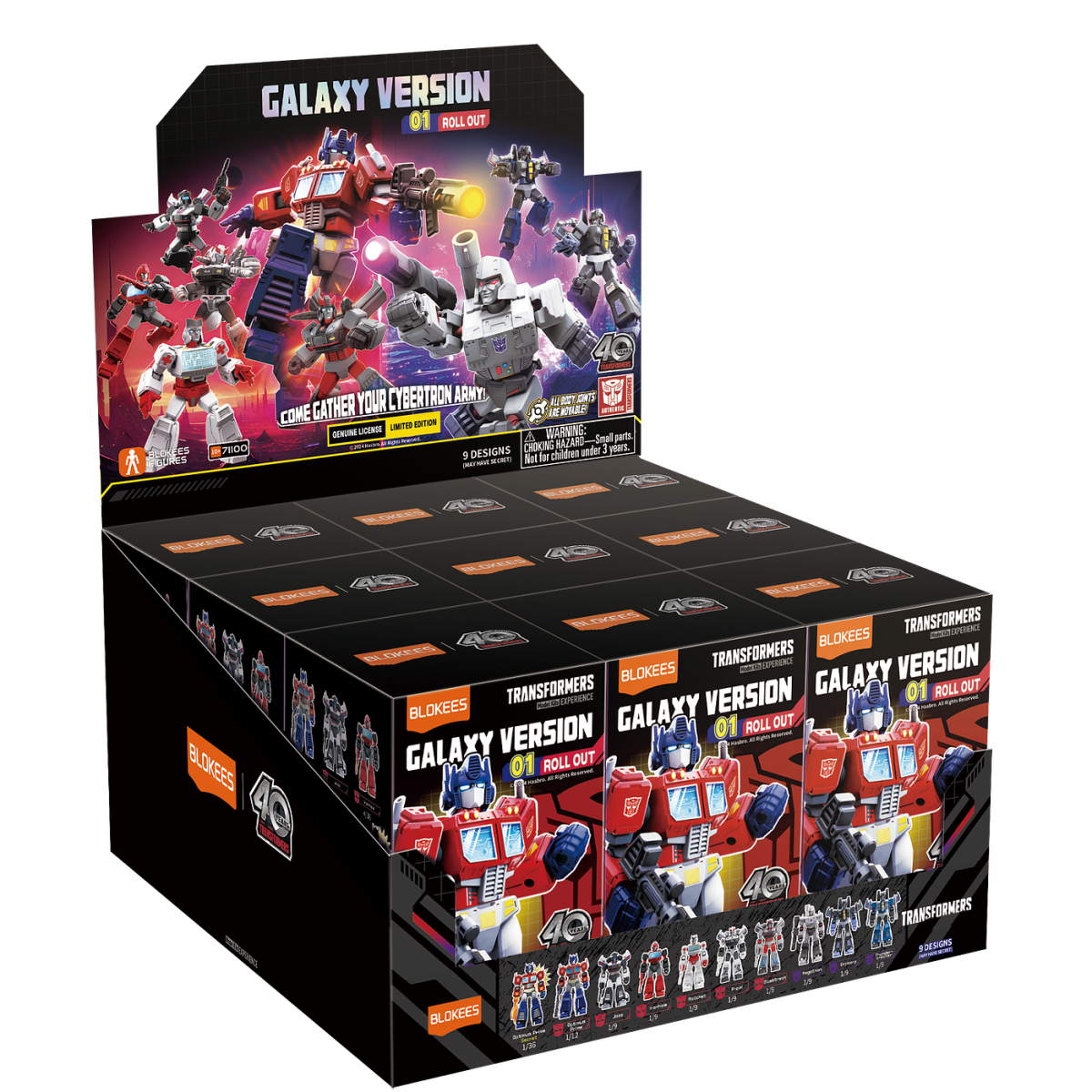 BLOKEES TRANSFORMERS GALAXY VERSION 01 SURTIDO2