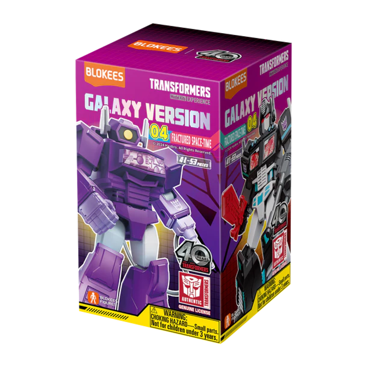 BLOKEES TRANSFORMERS GALAXY VERSION 04 FRACTURED SPACE TIME 0