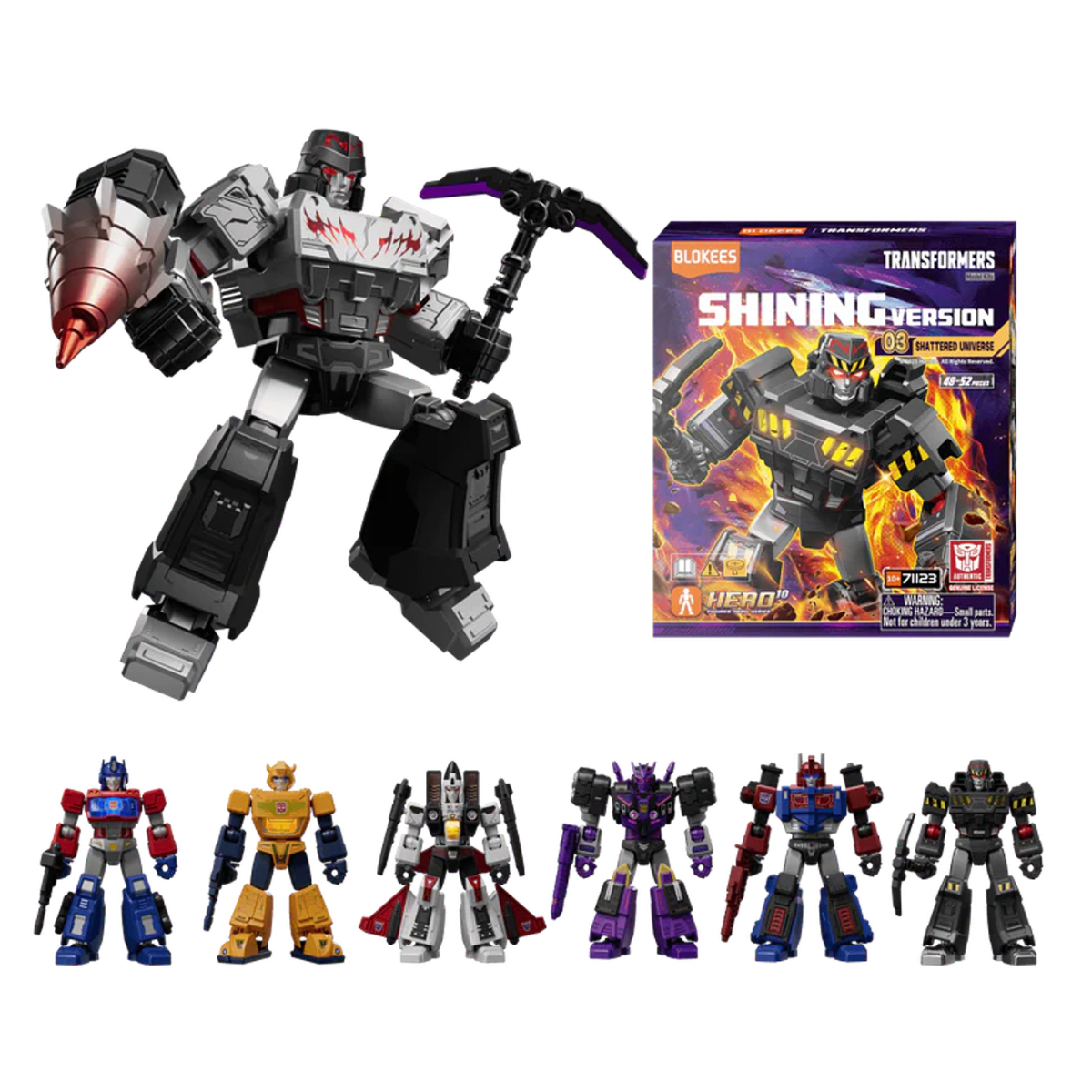 BLOKEES TRANSFORMERS SHINING VERSION 03 SHATTERED UNIVERSE3