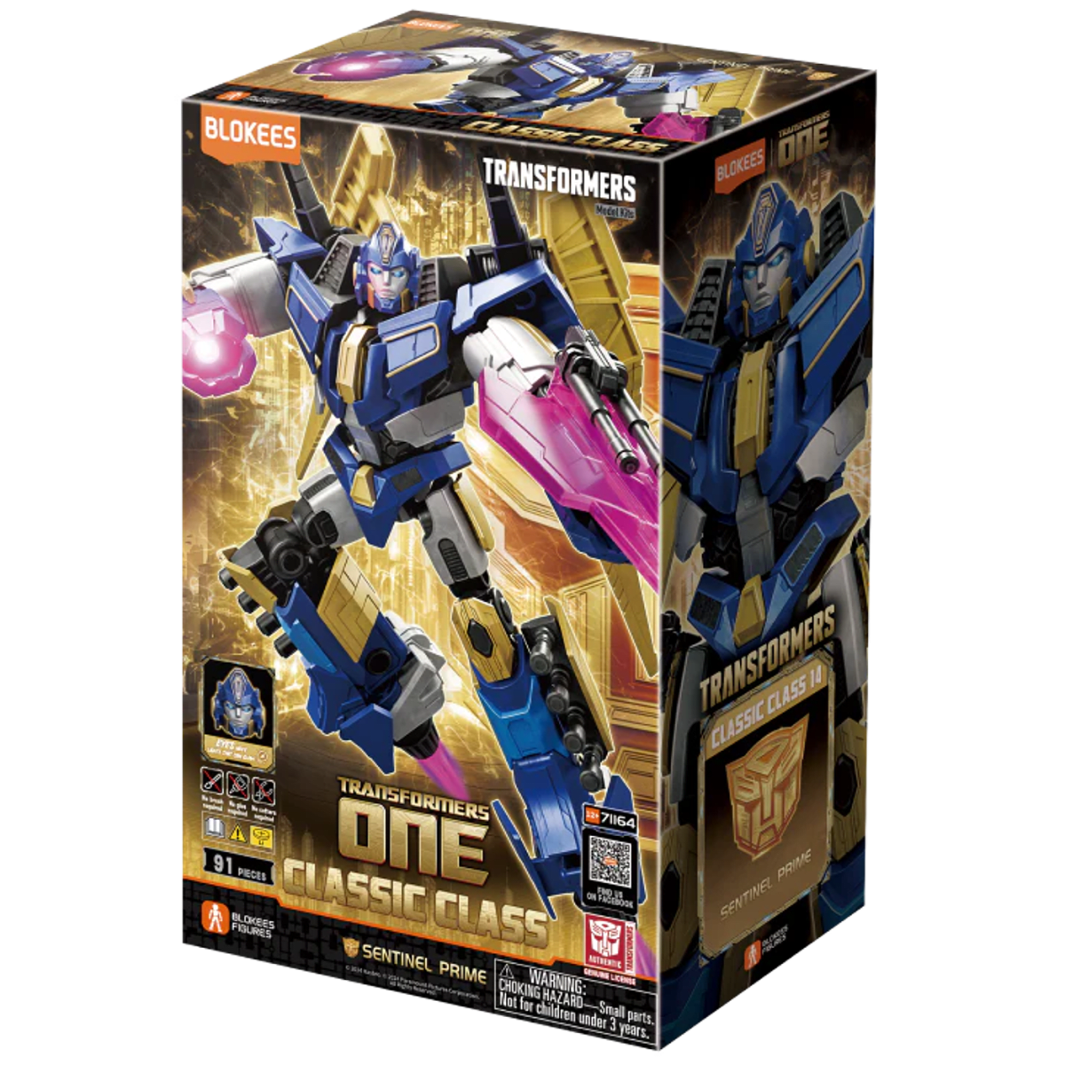 BLOKEES TRANSFORMERS ONE SENTINEL PRIME CLASSIC CLASS 0