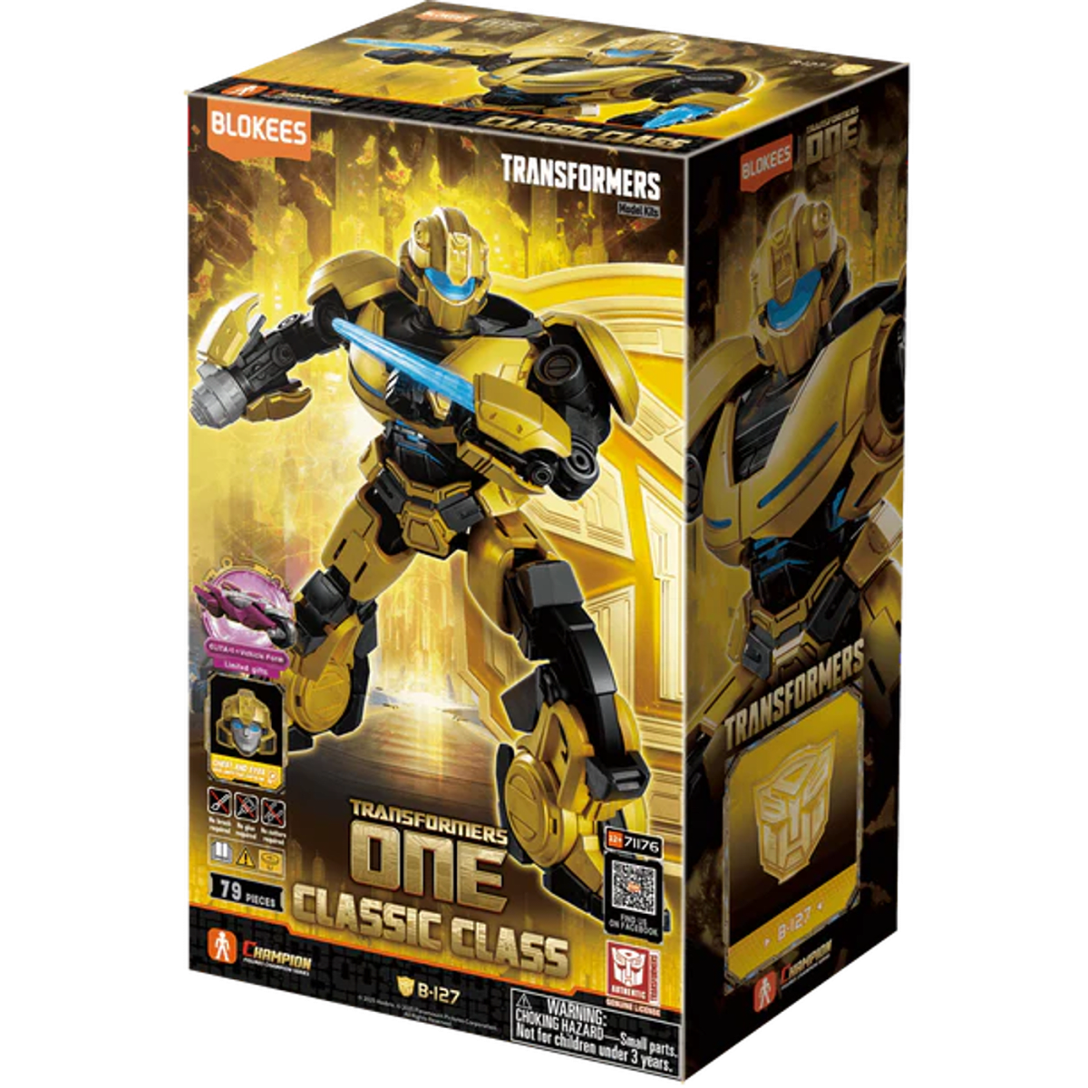 BLOKEES TRANSFORMERS ONE B-127 CLASSIC CLASS 0