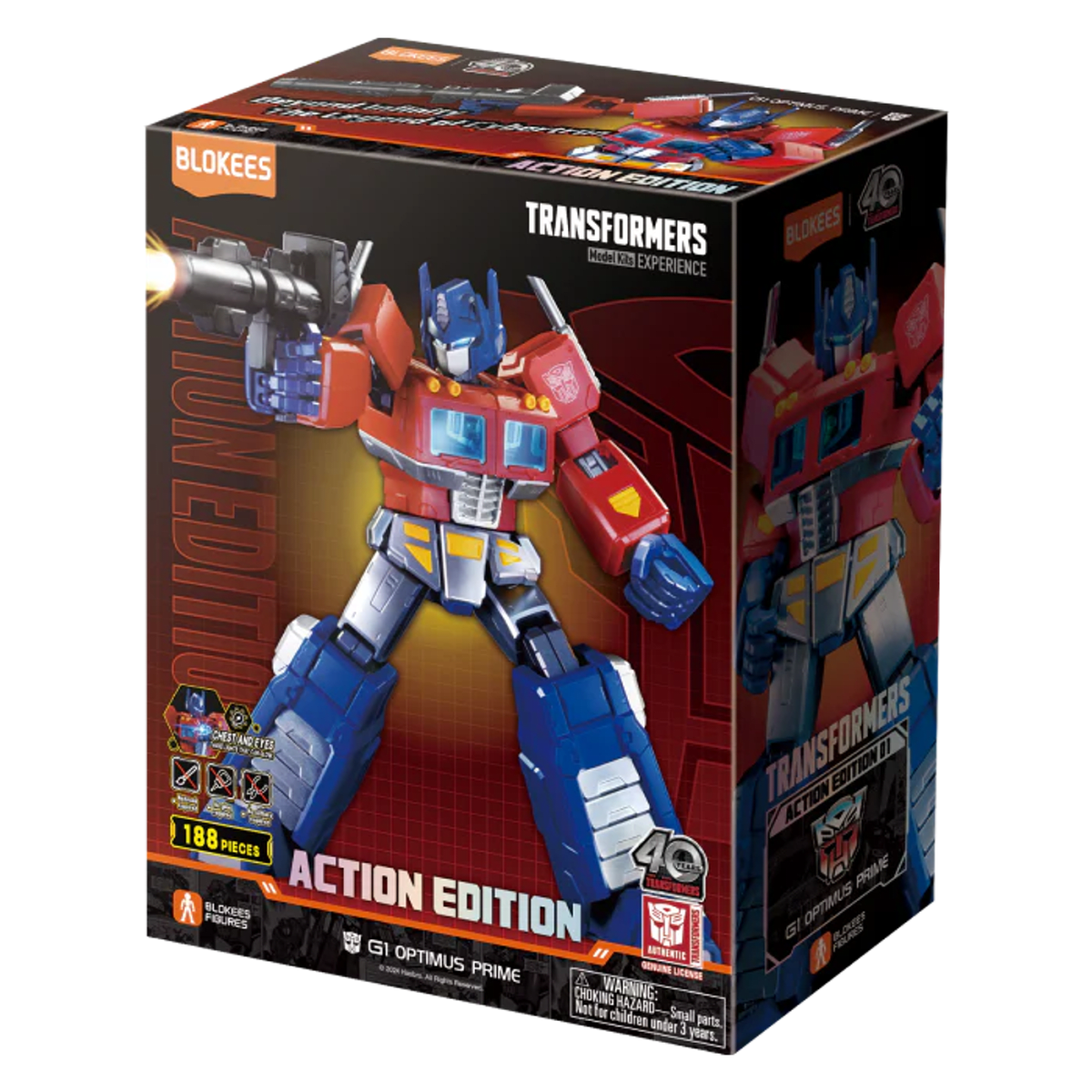 BLOKEES TRANSFORMERS G1 OPTIMUS PRIME ACTION EDITION 0