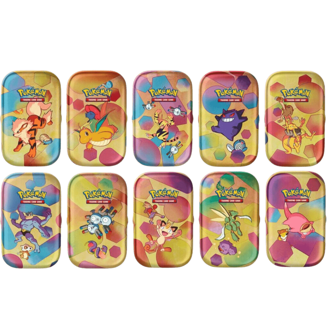 POKEMON SCARLET & VIOLET 151 MINI TIN INGLÉS2