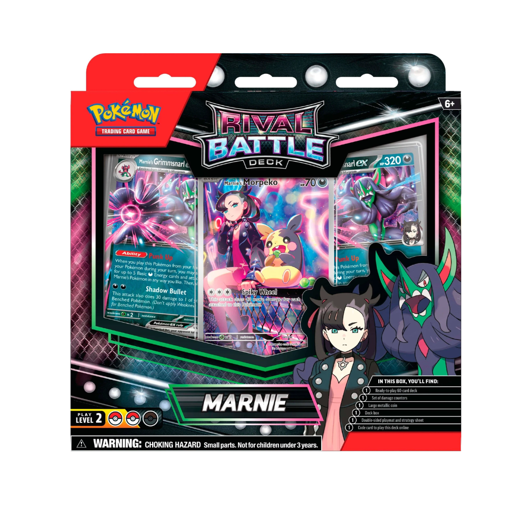 POKEMON RIVAL BATTLE DECK MARNIE/STEVEN ESPAÑOL SURTIDO1