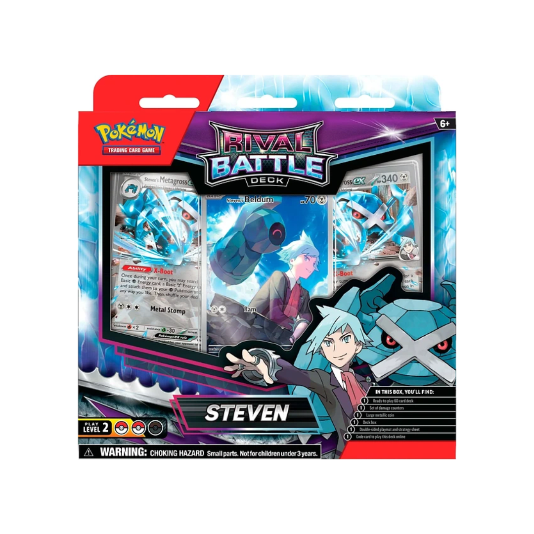 POKEMON RIVAL BATTLE DECK MARNIE/STEVEN ESPAÑOL SURTIDO 1