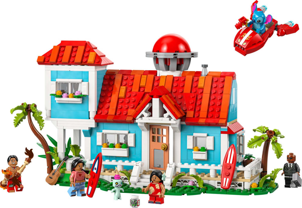 LEGO DISNEY CASA EN LA PLAYA DE LILO Y STITCH1