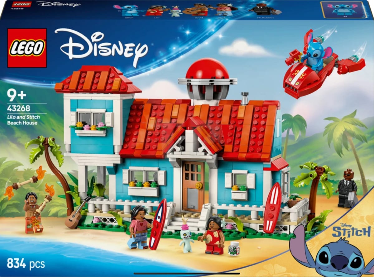 LEGO DISNEY CASA EN LA PLAYA DE LILO Y STITCH 1