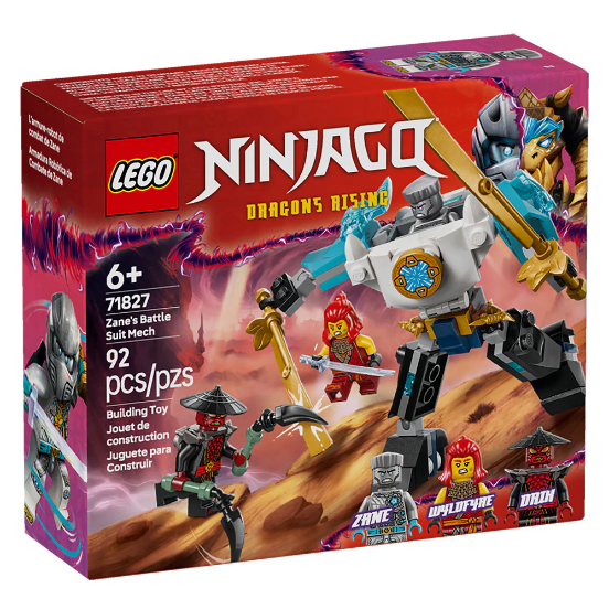 LEGO NINJAGO ARMADURA ROBÓTICA DE COMBATE DE ZANE 0