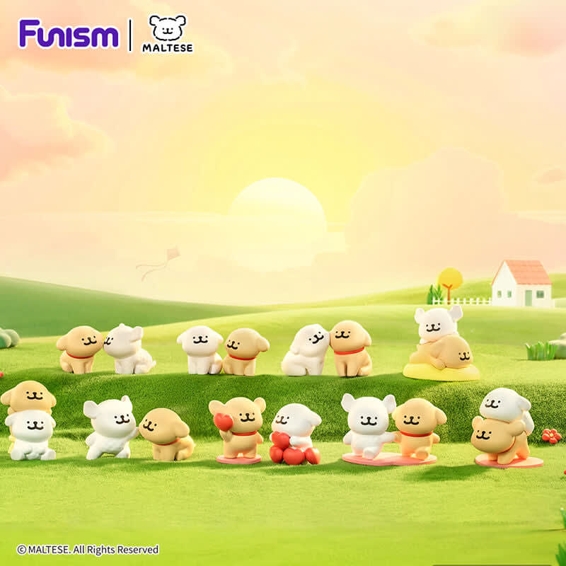 MALTESE HAPPY SNUGGLING SERIES BLIND BOX2