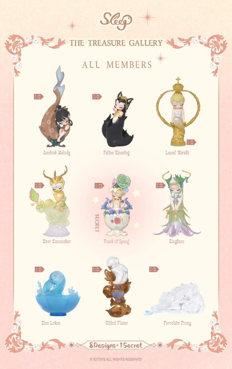 SLEEP THE TREASURE GALLERY SERIES BLIND BOX3