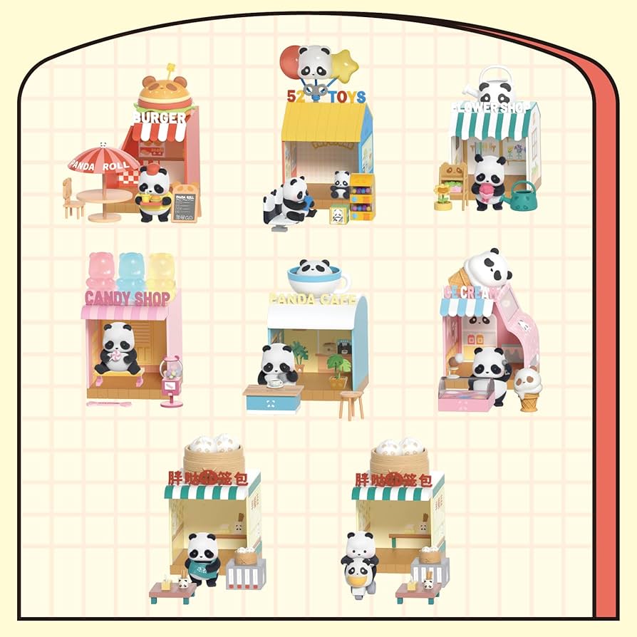 PANDA ROLL SHOPPING STREET SERIES BLIND BOX2