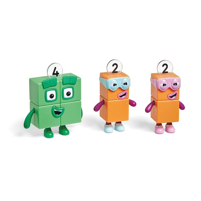 NUMBERBLOCKS FIGURAS CUATRO Y LOS TERRIBLES DOS2