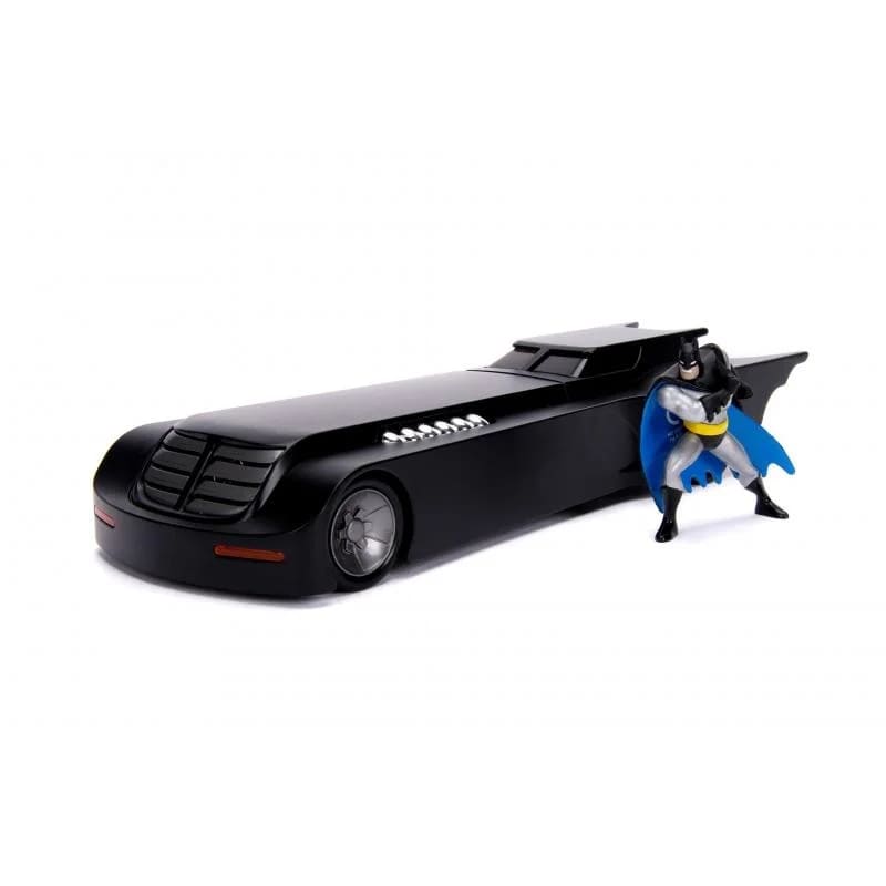 2.75+1:24 | Batmobile | Animated Series Batmobile WHIT/Batman Figure2
