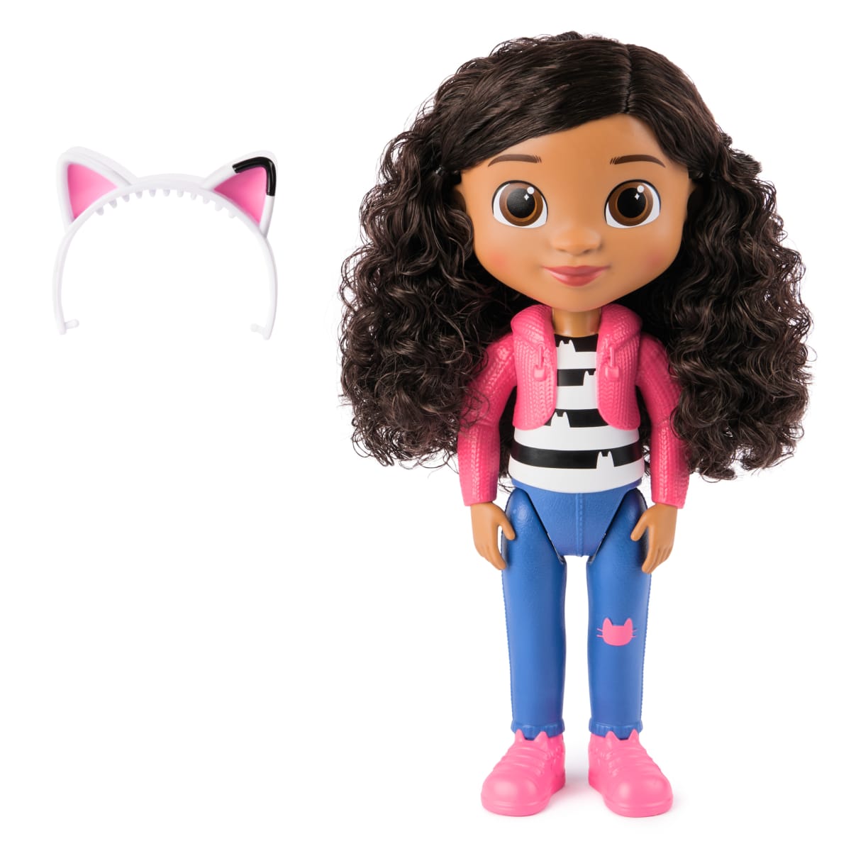GABBY´S DOLLHOUSE MUÑECA 33CM CON CINTILLO GATO2