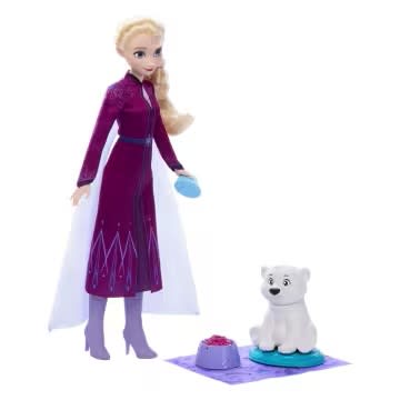 DISNEY FROZEN SET ELSA CON OSO BEBE2