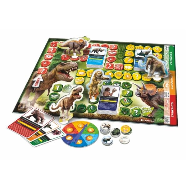 Juego de Mesa Dinosaurios y Prehistoria1