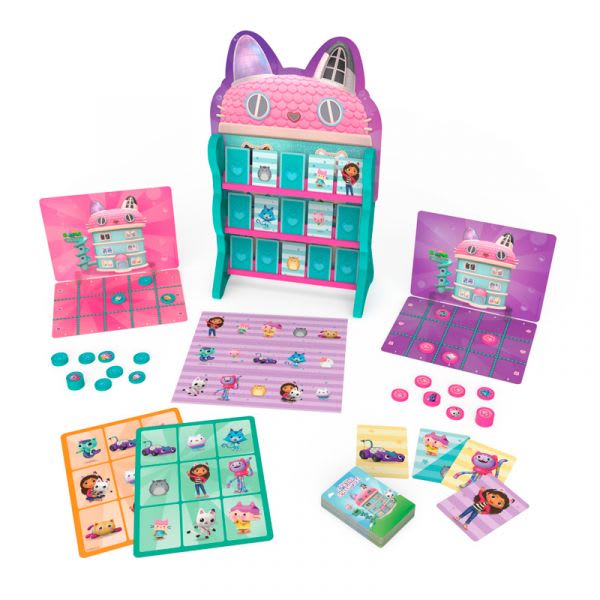 GABBY´S DOLLHOUSE JUEGO GRAN SET CON 8 GATIJUEGOS2