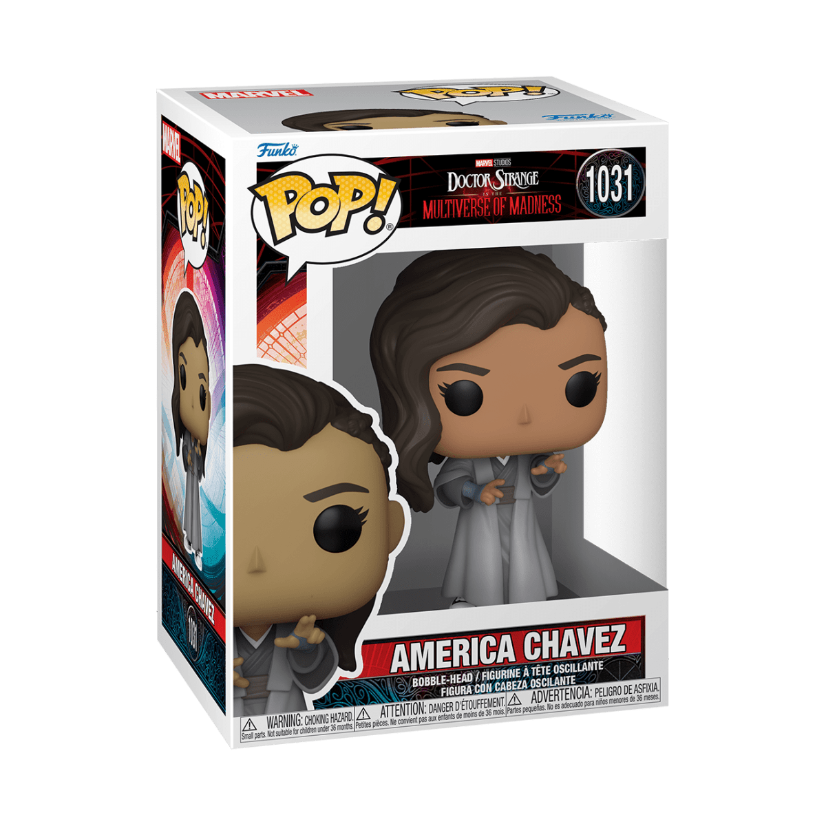 FUNKO POP MARVEL: MULTIVERSE OF MADNESS - AMERICA CHAVEZ IN CLOAK 1