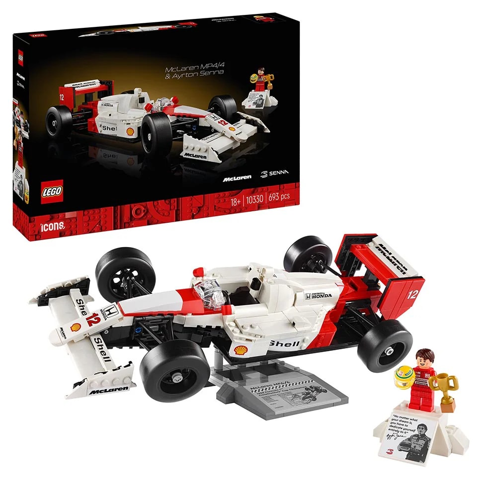 MCLAREN MP4/4 Y AYRTON SENNA 1
