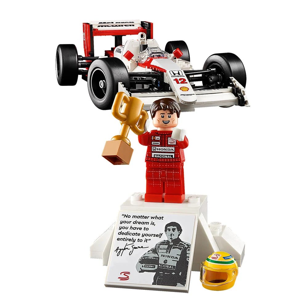 MCLAREN MP4/4 Y AYRTON SENNA1