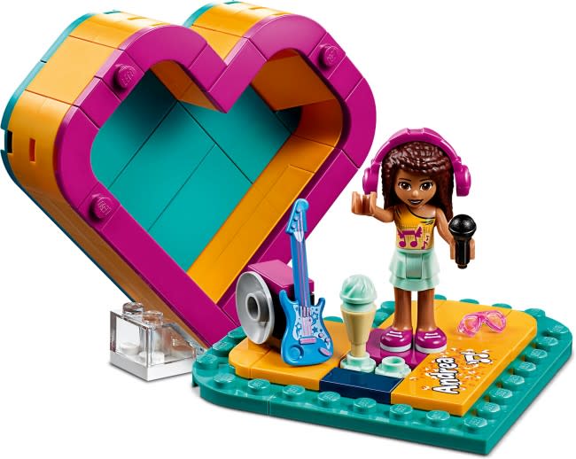 LEGO FRIENDS CAJA CORAZÓN: ANDREA2
