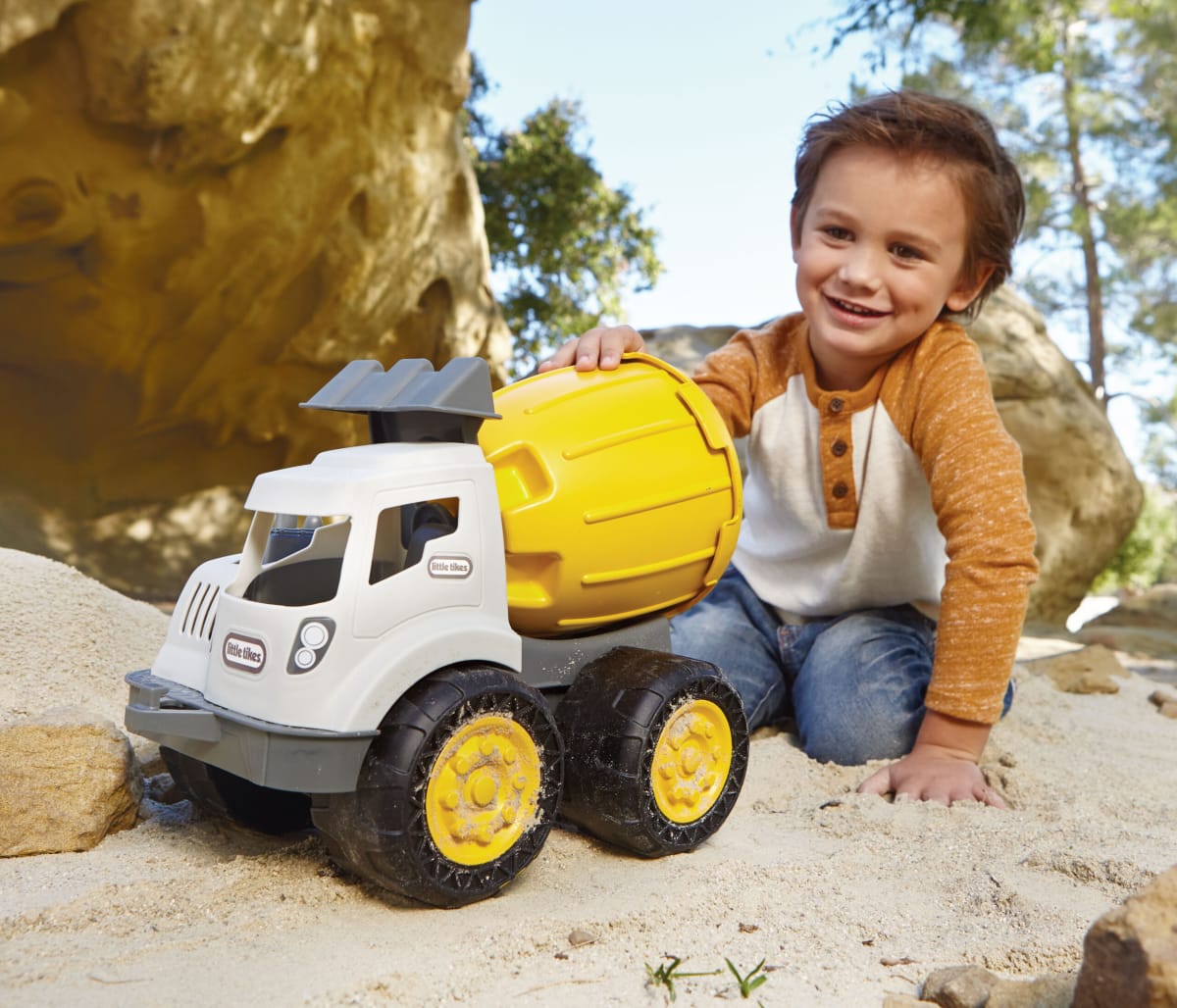 LITTLE TIKES DIRT DIGGERS CAMION DE VOLQUETE COLOR AMARILLO5